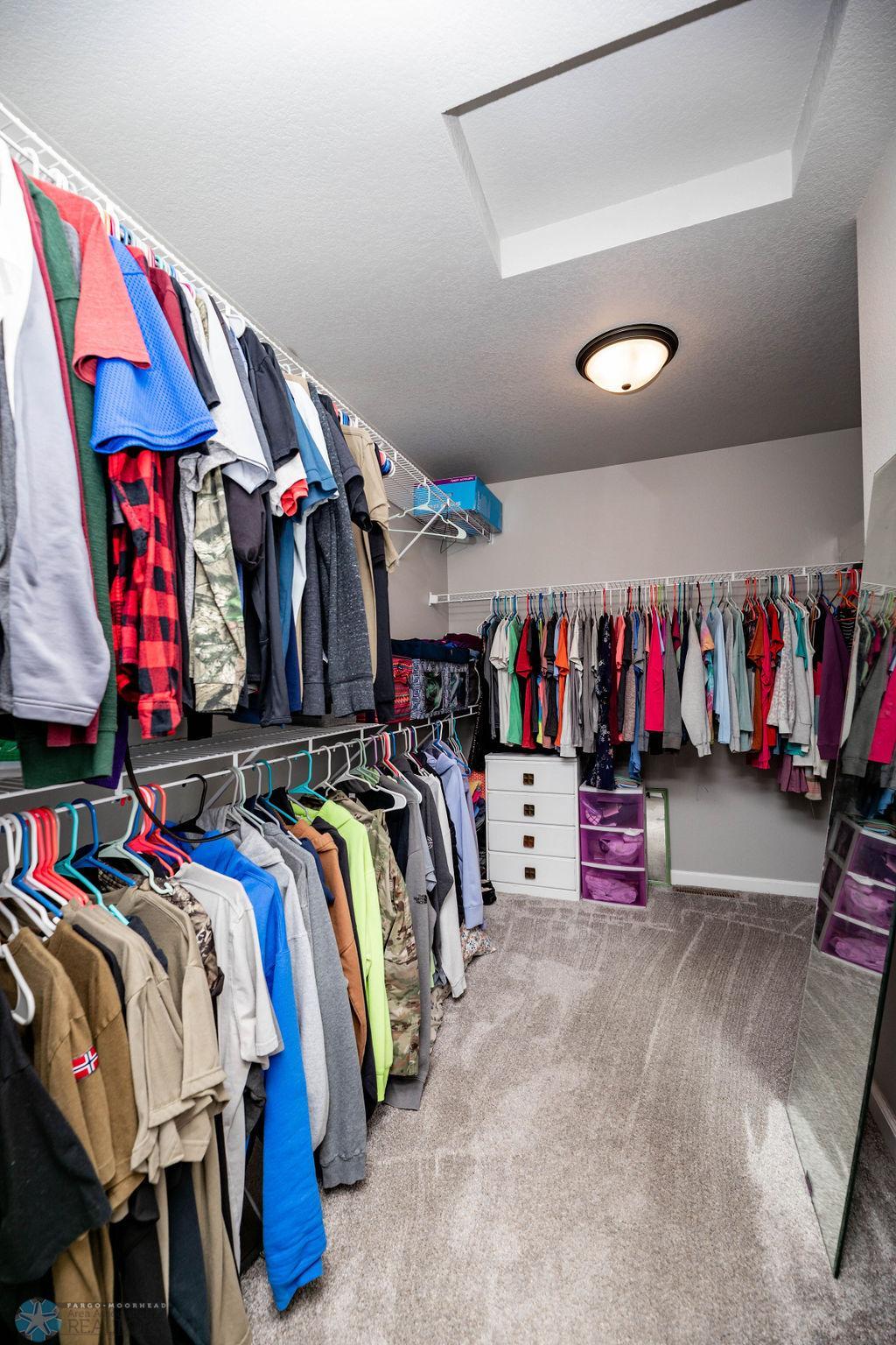 Huge Primary Closet