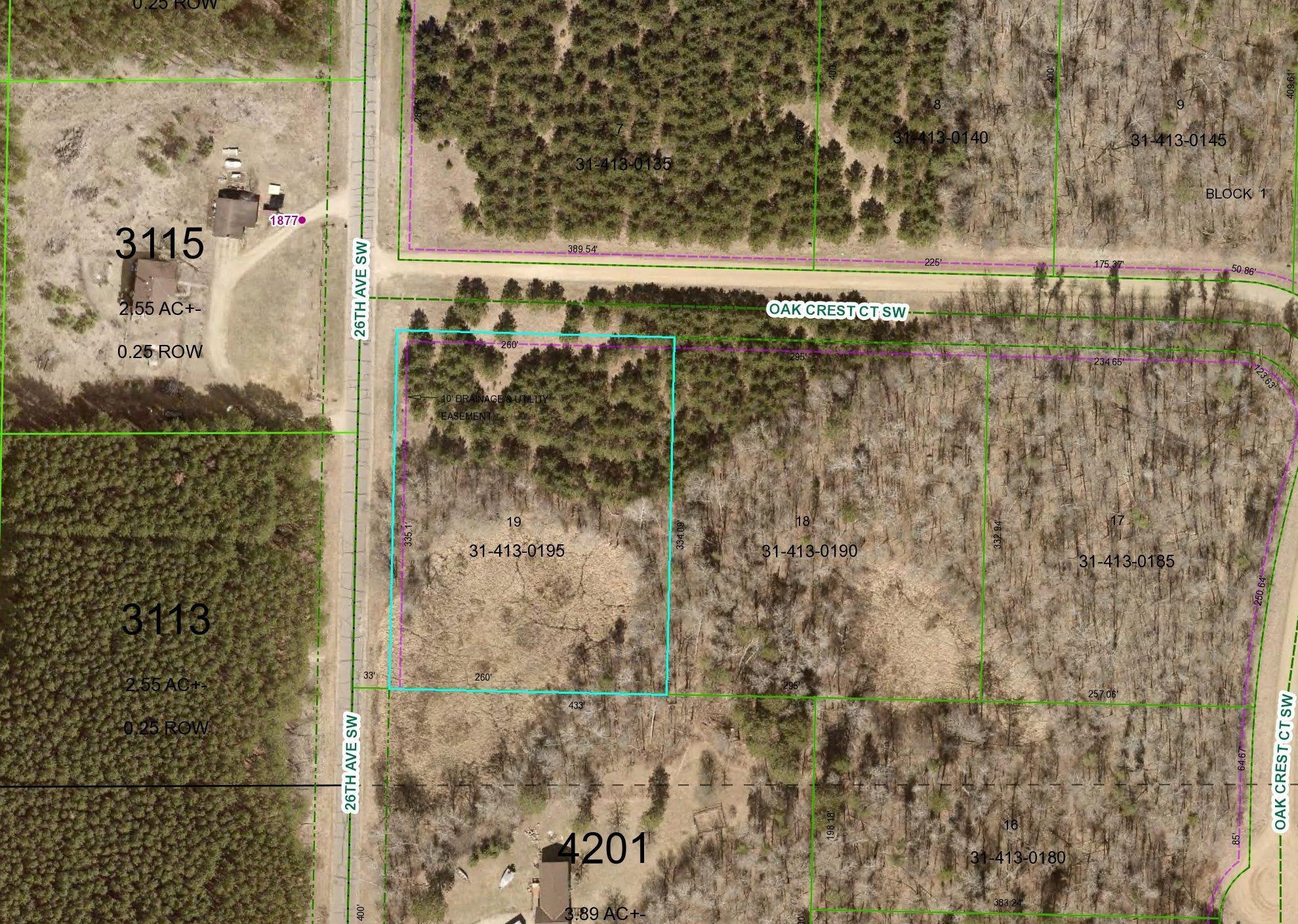 Property photo for Lot 19 26th Avenue SW, Backus, MN 56435
