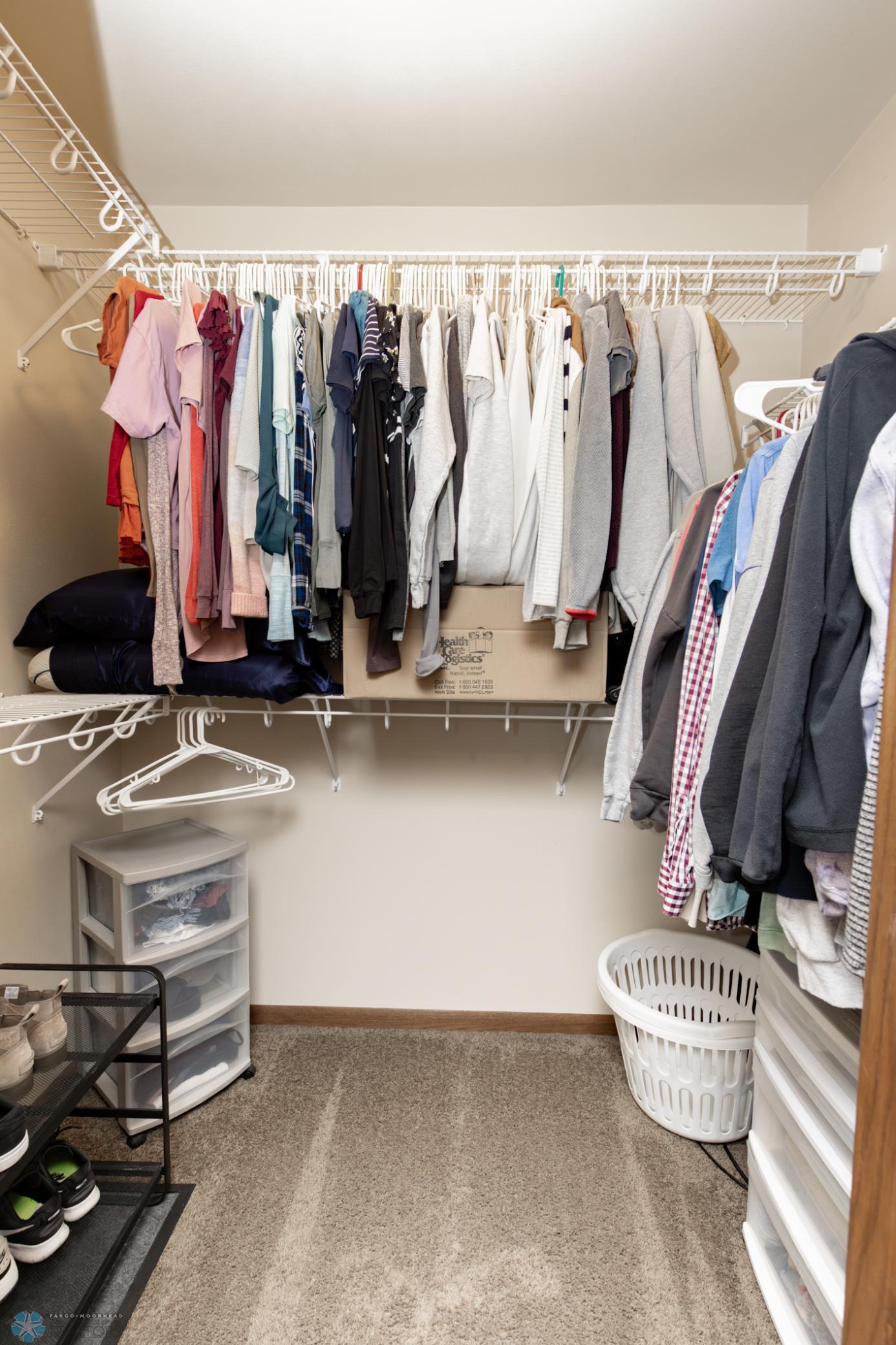 Primary Walk-in Closet