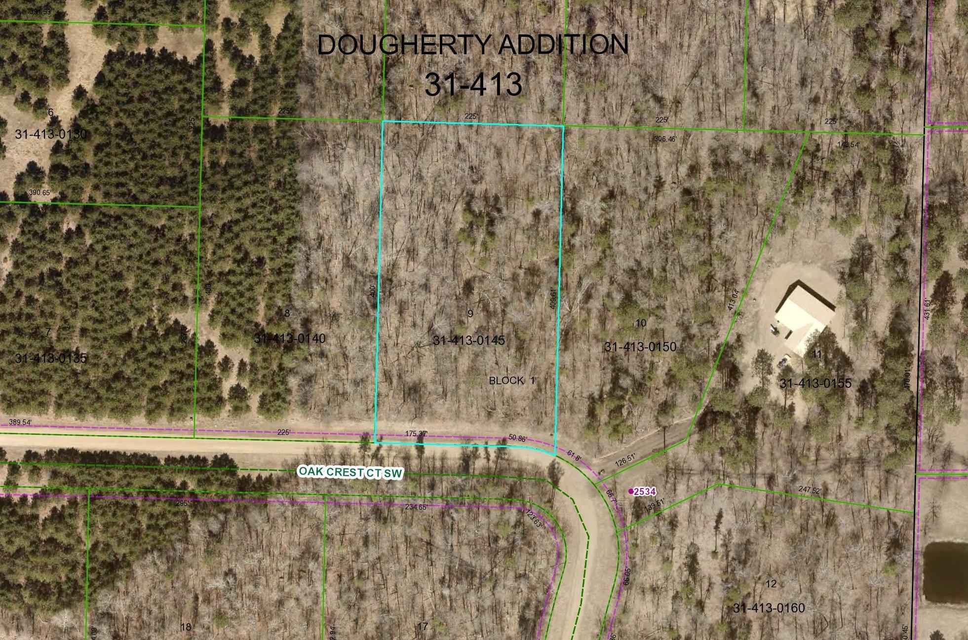 Property photo for Lot 9 OAK CREST Court SW, Backus, MN 56435