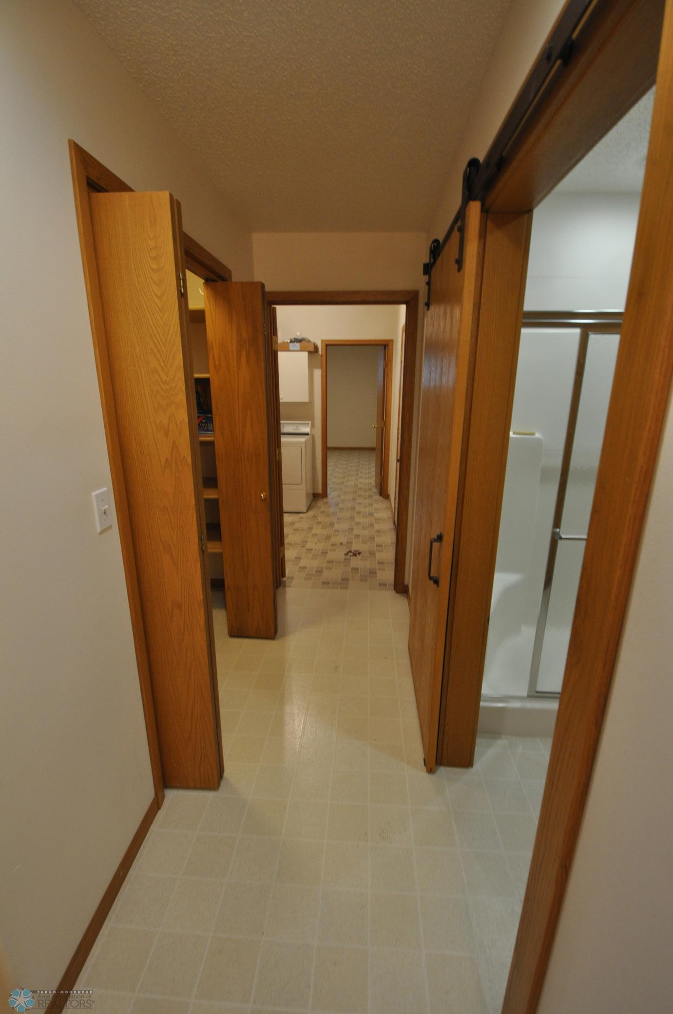 Looking toward laundry