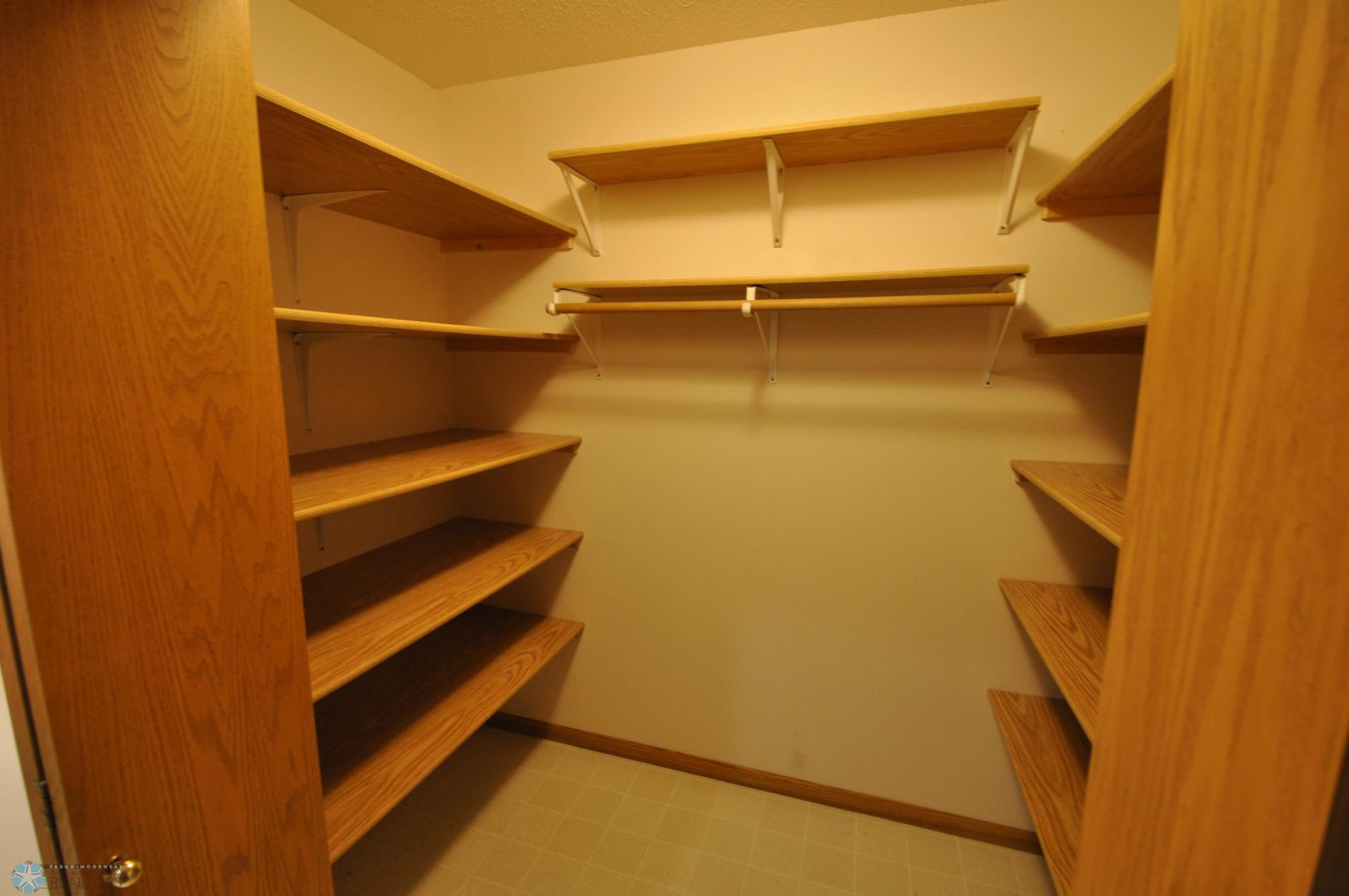 Huge walk-in storage
