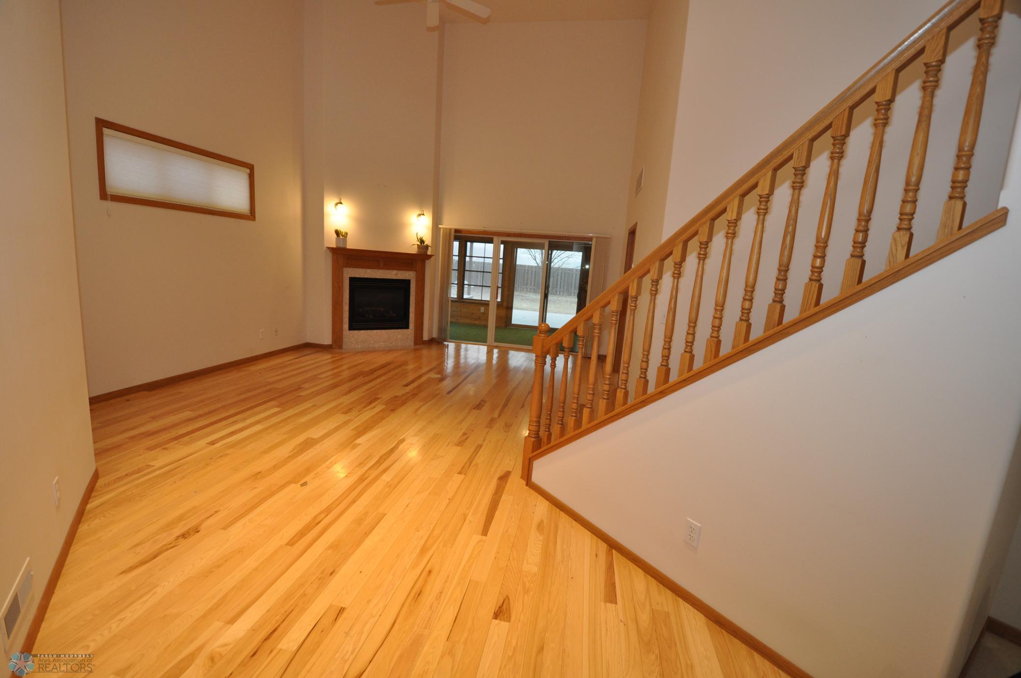 Foyer looking into Living and Dining