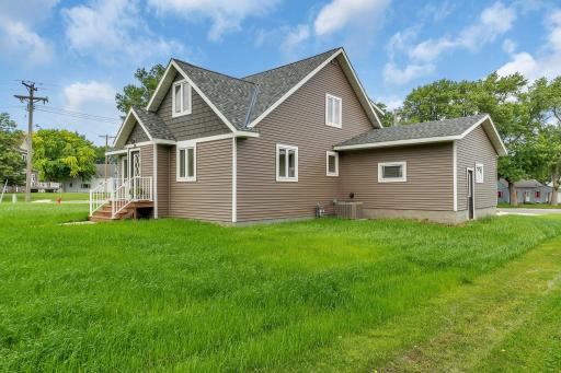 Yard is a lot and a half and has plenty of room for outdoor activities!
