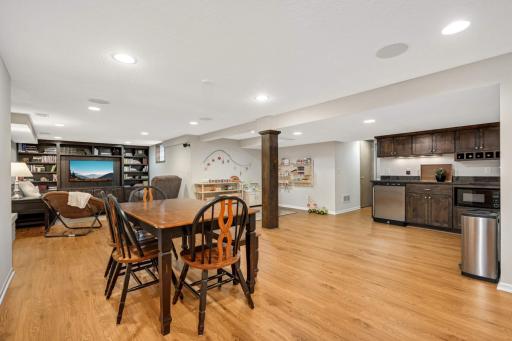 So much room to entertain and kids to play with LVT flooring
