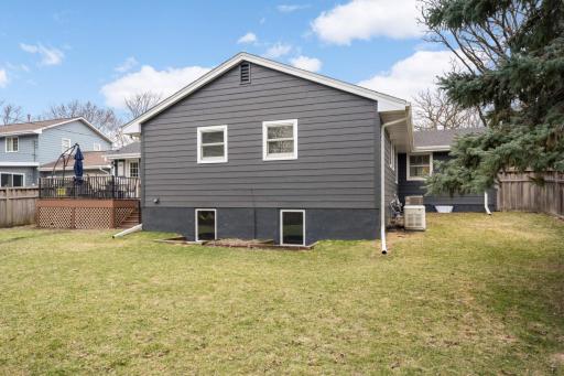 Extra yard to the north side plus a whole house generator.