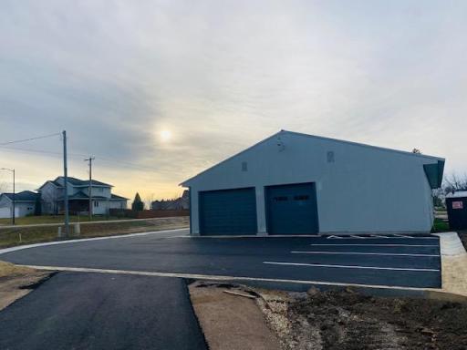 Additional parking spaces behind building @1