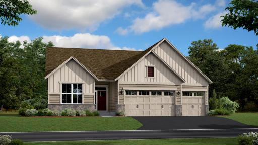 Photo for 4704 Obsidian Way, Victoria, MN 55386 - listing #6696206 (Exterior rendering, actual homes finishes will vary) Welcome to the Clearwater!