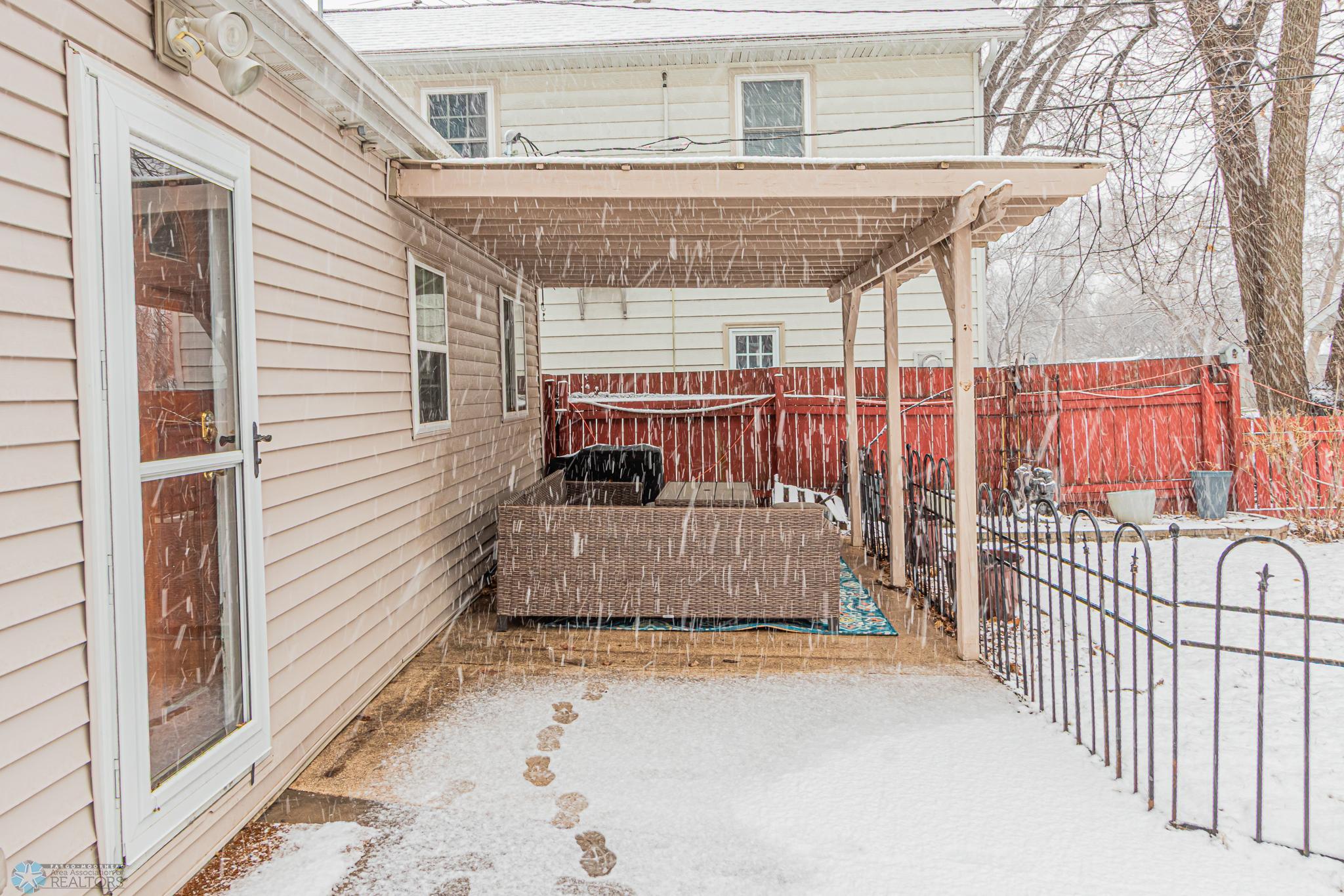 Covered Back Patio