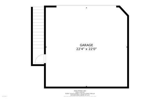 Lower level PRIVATE 2 stall garage! Prime parking and lots of storage!