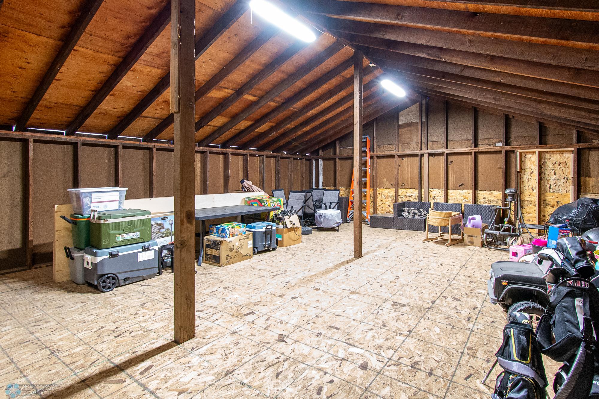 Storage Above Garage