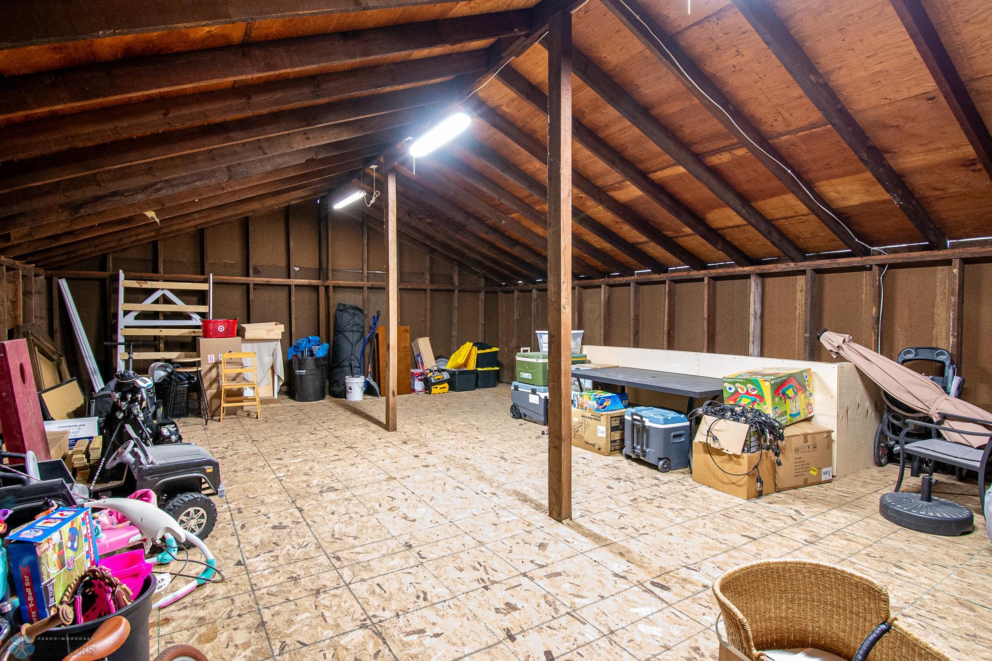 Storage Above Garage