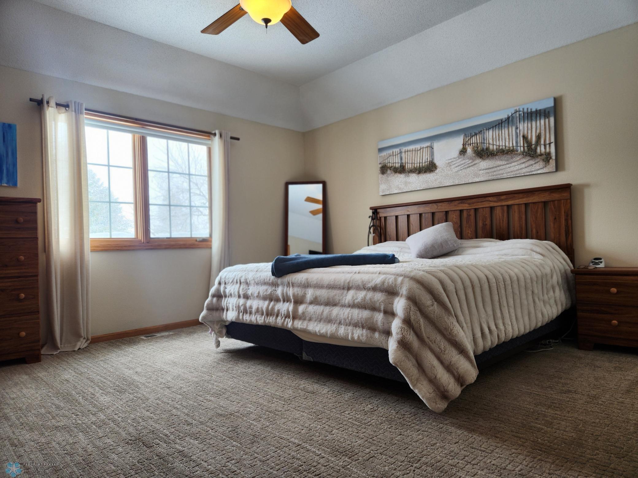 Spacious Primary Bedroom