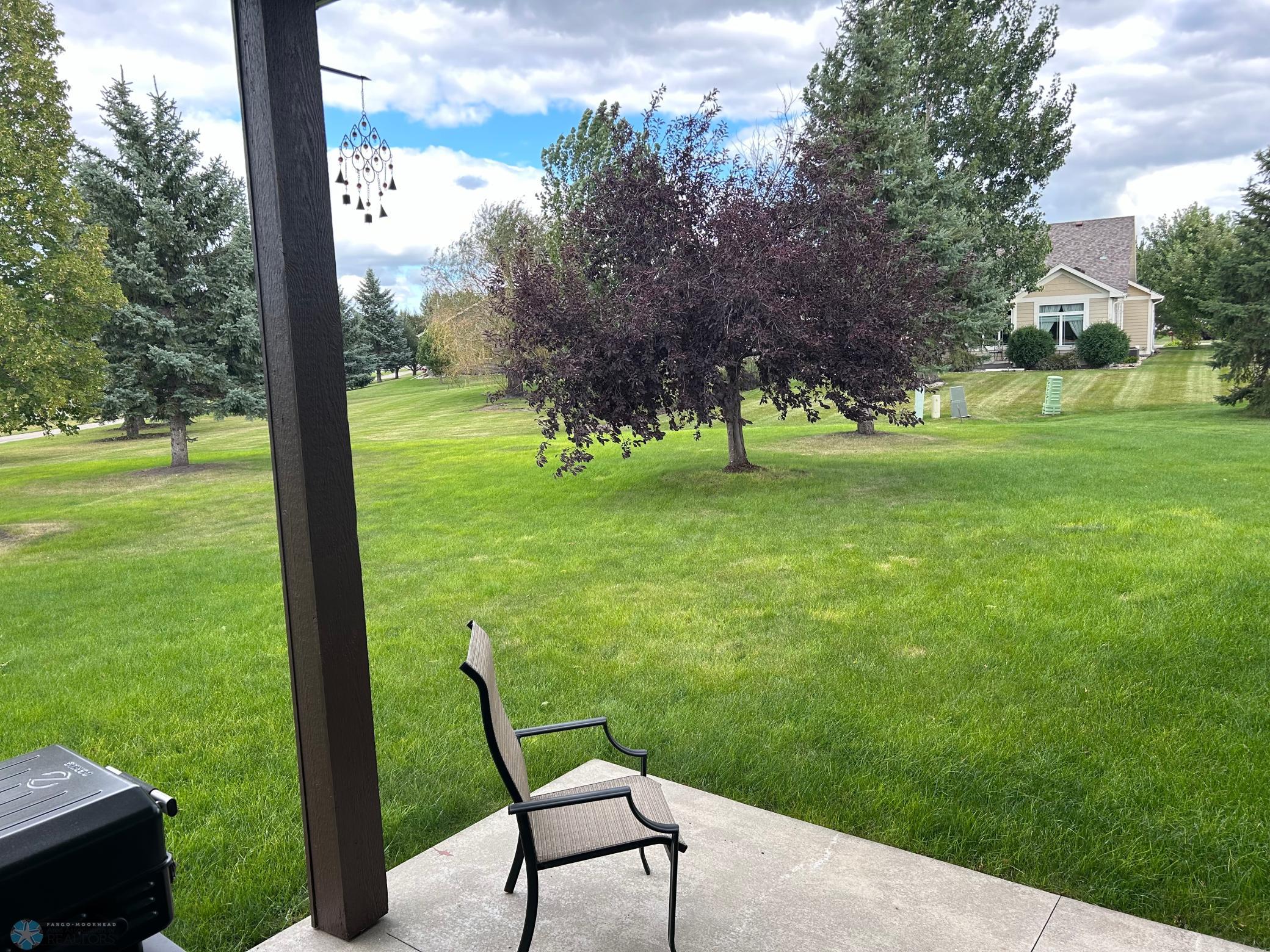 Private patio