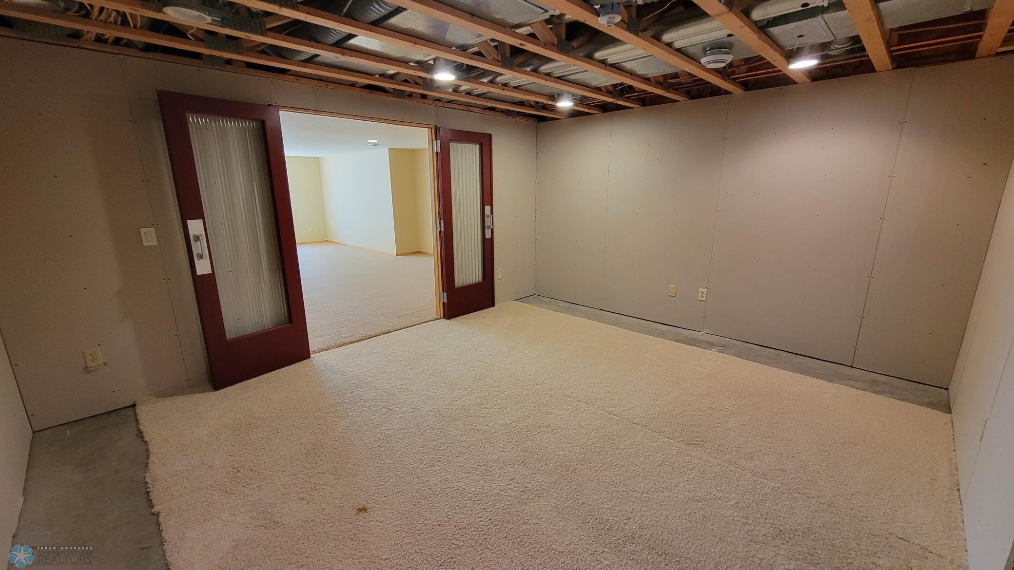 unfinished room