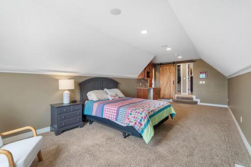 The bonus space over the garage has in wall heating and provides flexibility to be a 4th bedroom of flex space.