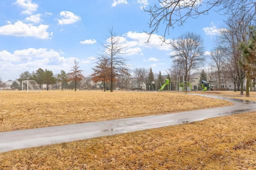 9 acre Park right behind your home