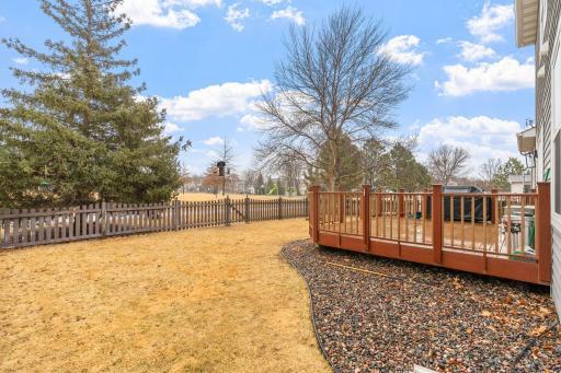 Big yard with Sprinkler System