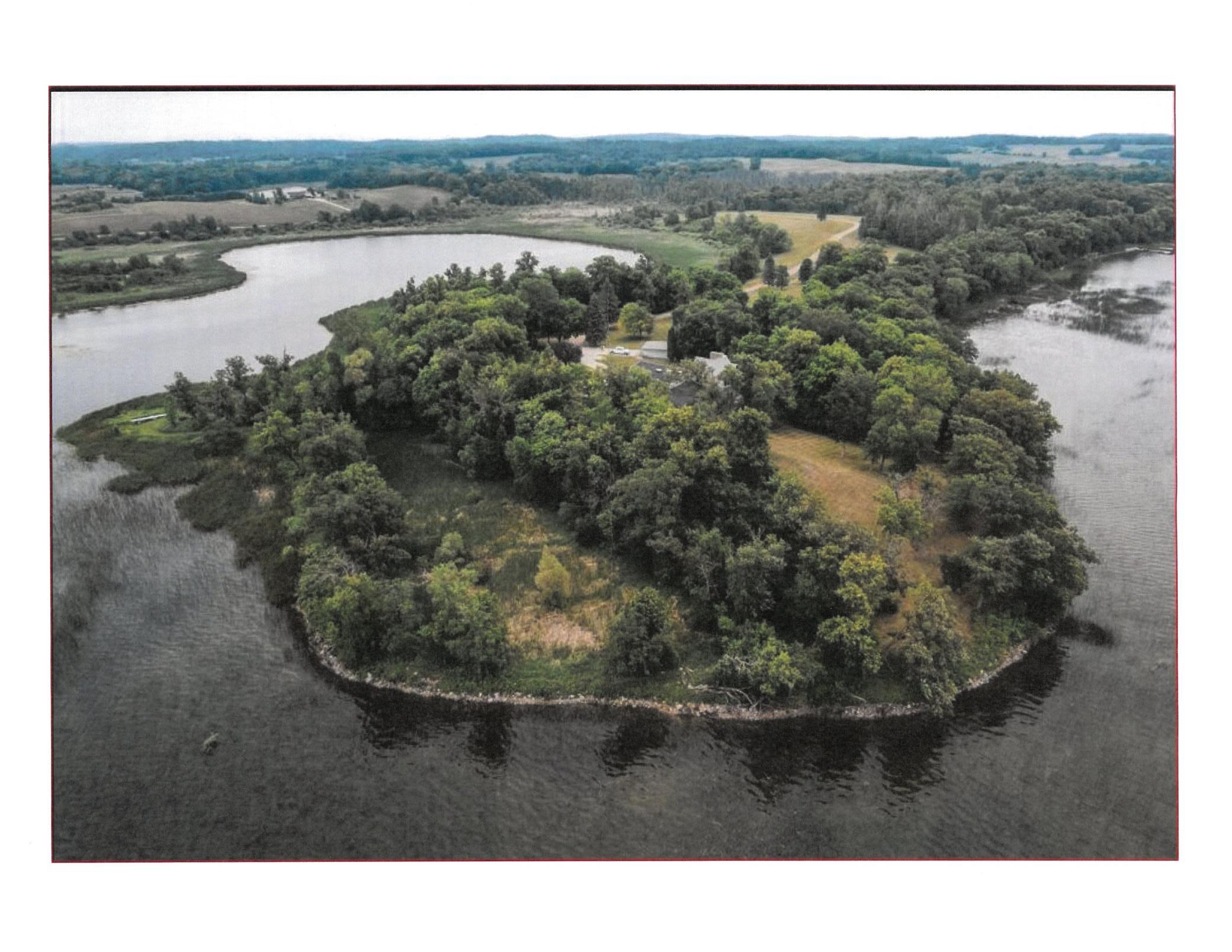 Aerial view of property