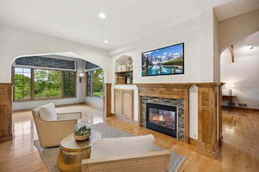 Step into the hearth room — inviting, stylish, and effortlessly cozy.
