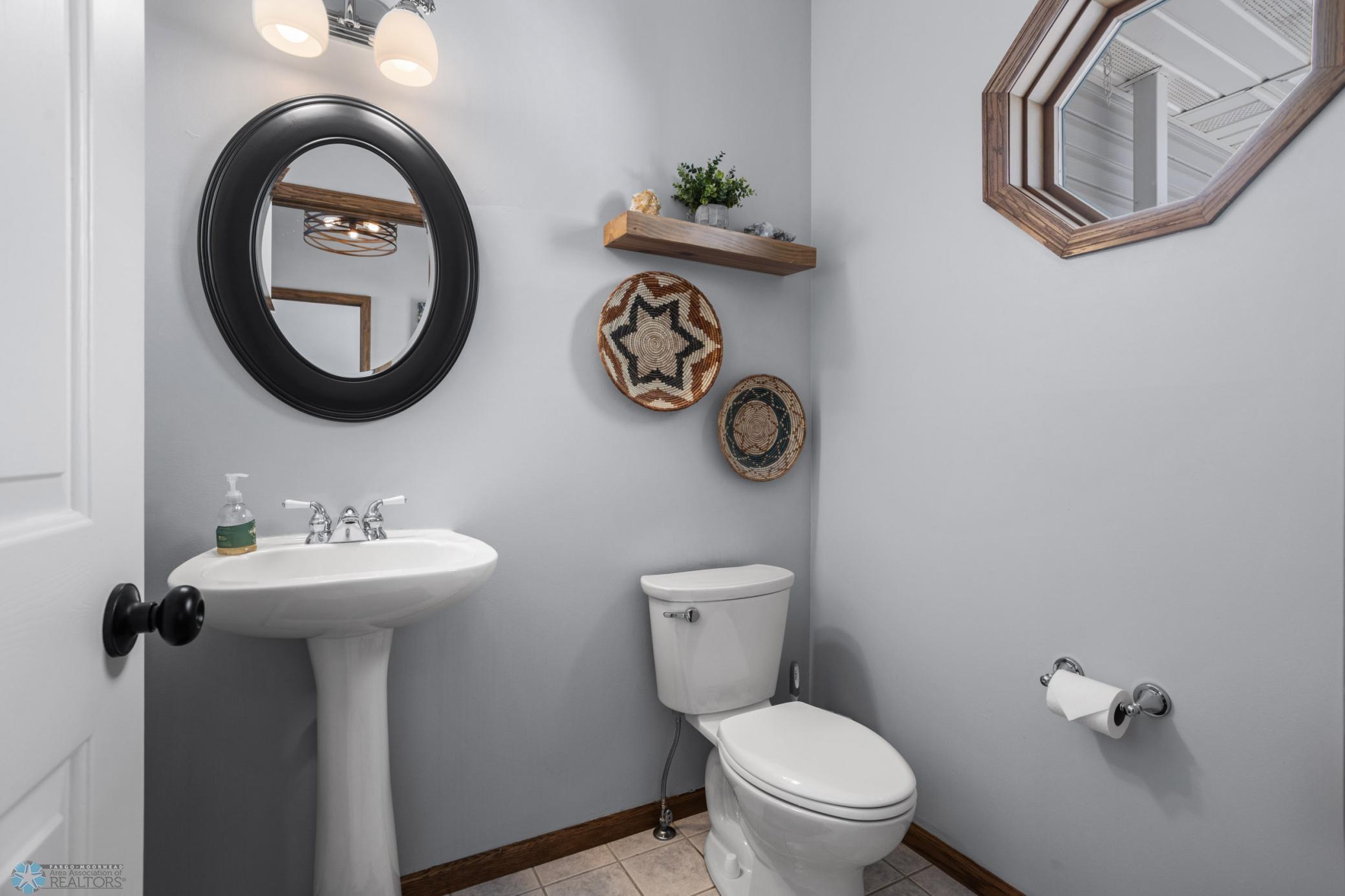 1/2 Bath on the Main