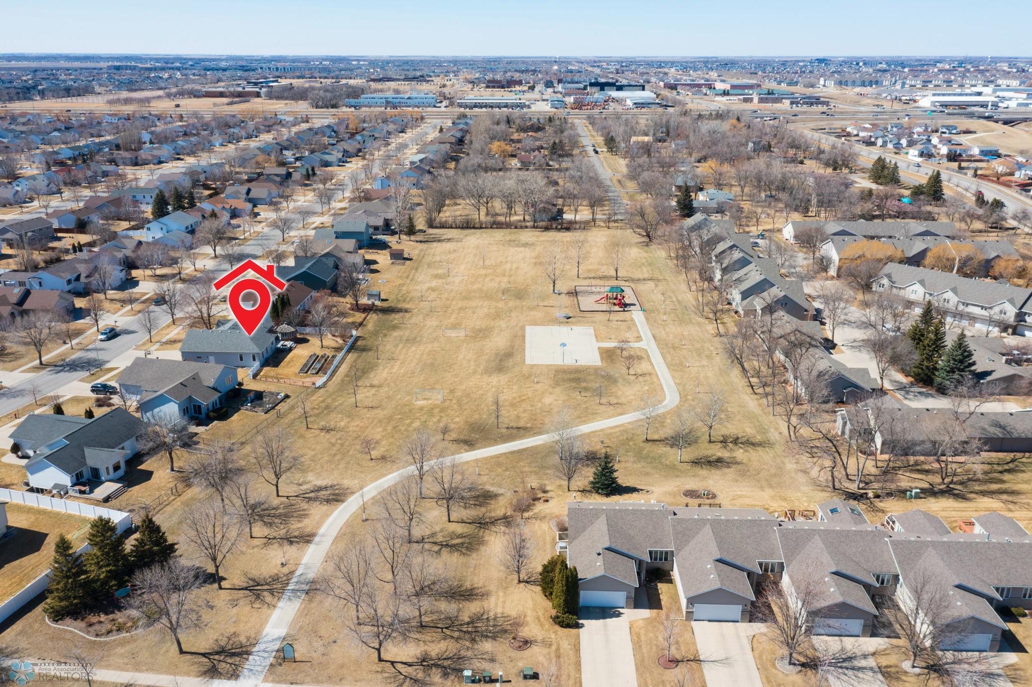 Neighborhood Drone View