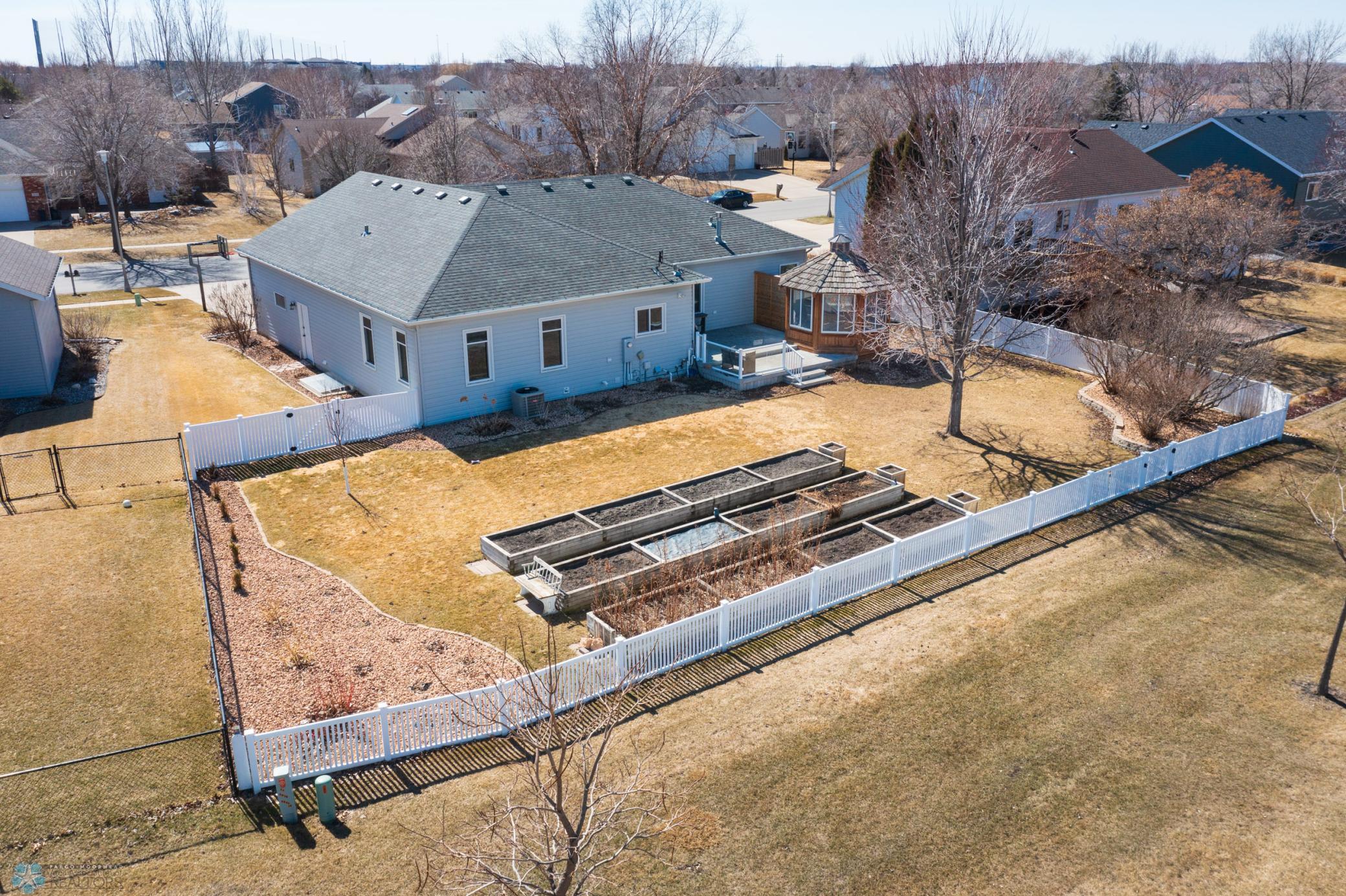 Backyard Drone View