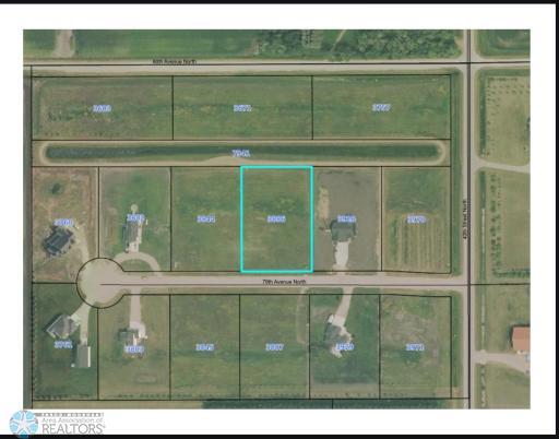 credit to Clay county .org
3886 79th ave N Moorhead, MN 56560 No specials - Tree Rows on the back of every lot
-7941 is a pond with walk way path & Gazebo