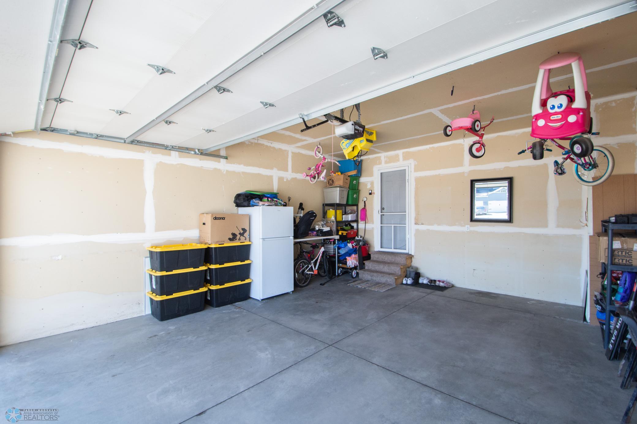 2 stall finished garage