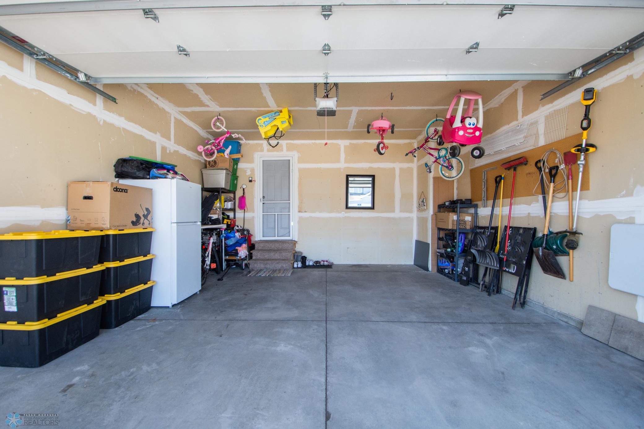 2 stall finished garage