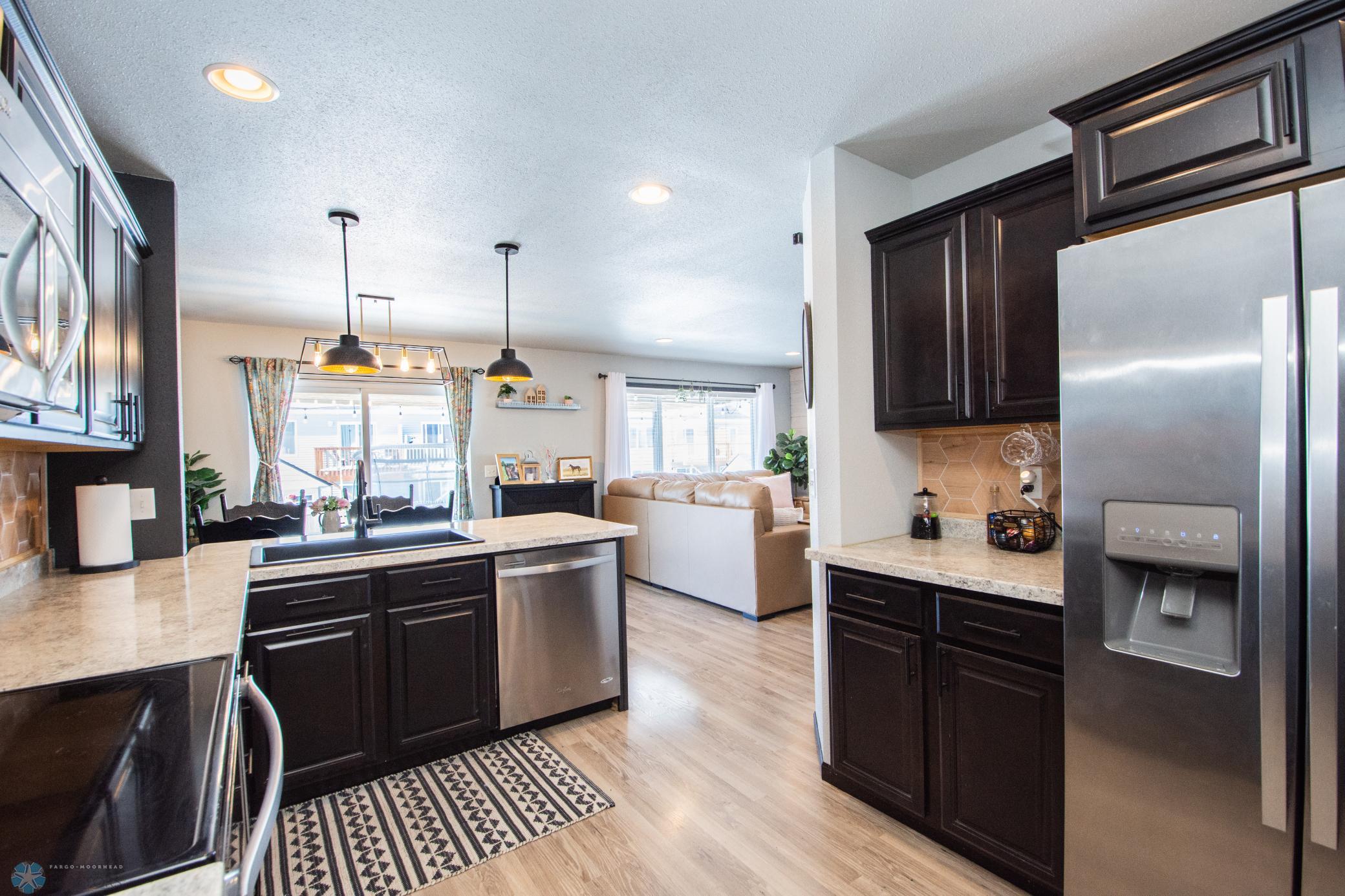kitchen-stainless steel appliances