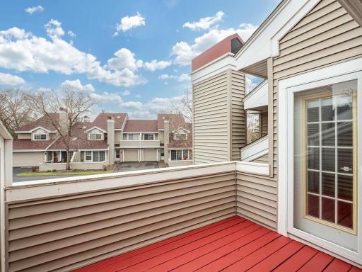 The second floor private balcony, perfect for morning coffee or evening unwinding.