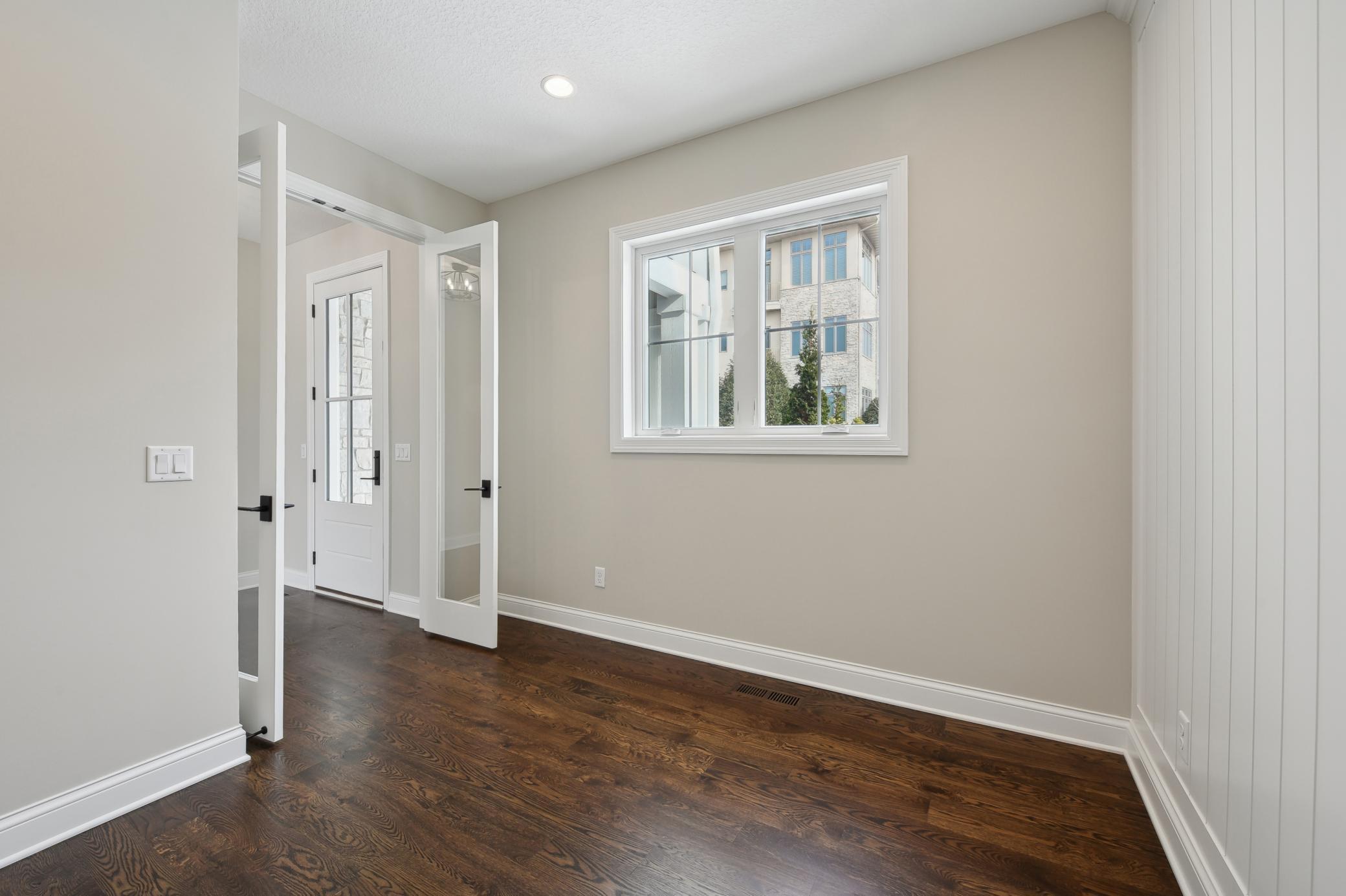 Dedicated office space on the main floor