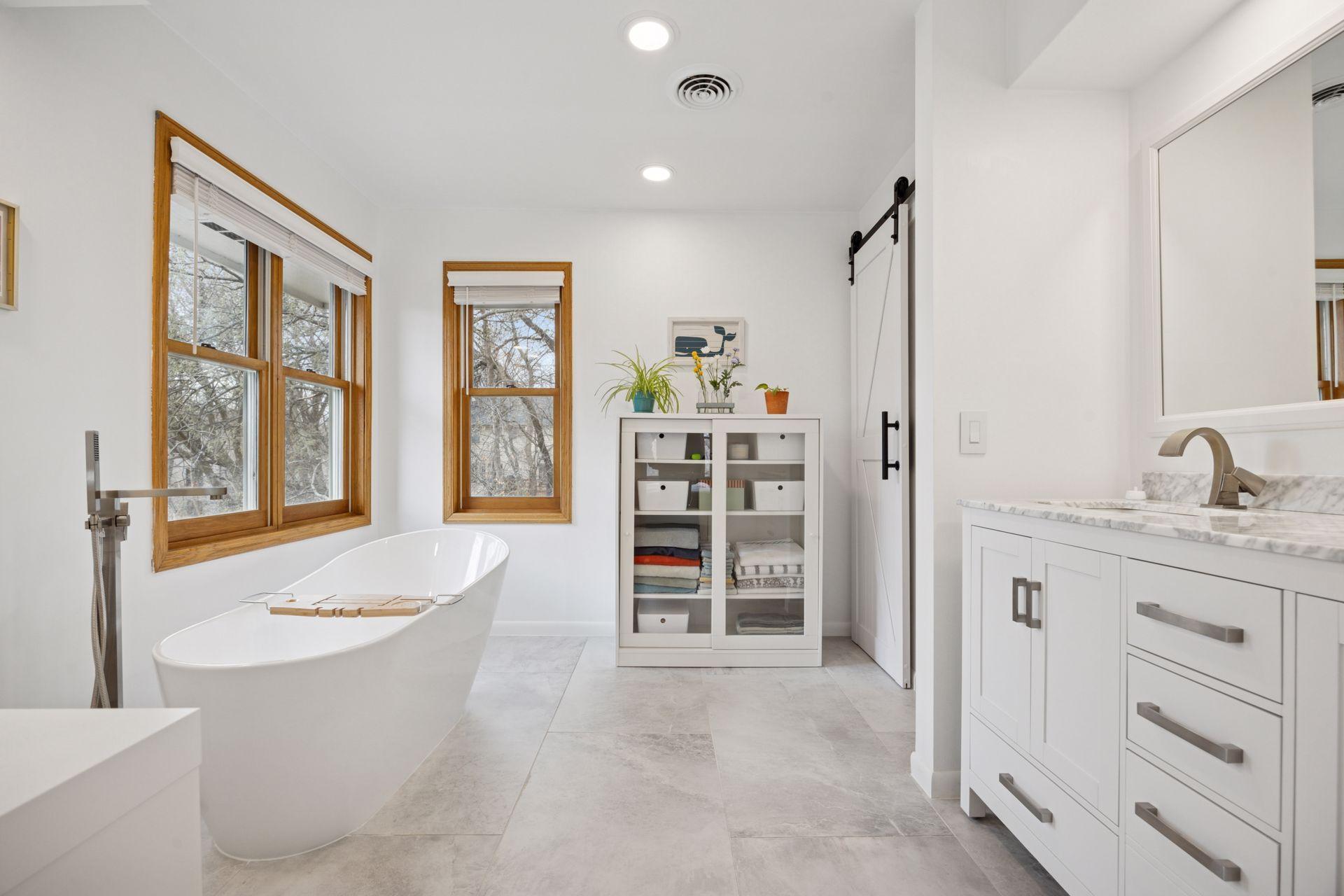 Newly Renovated Owner's Bathroom