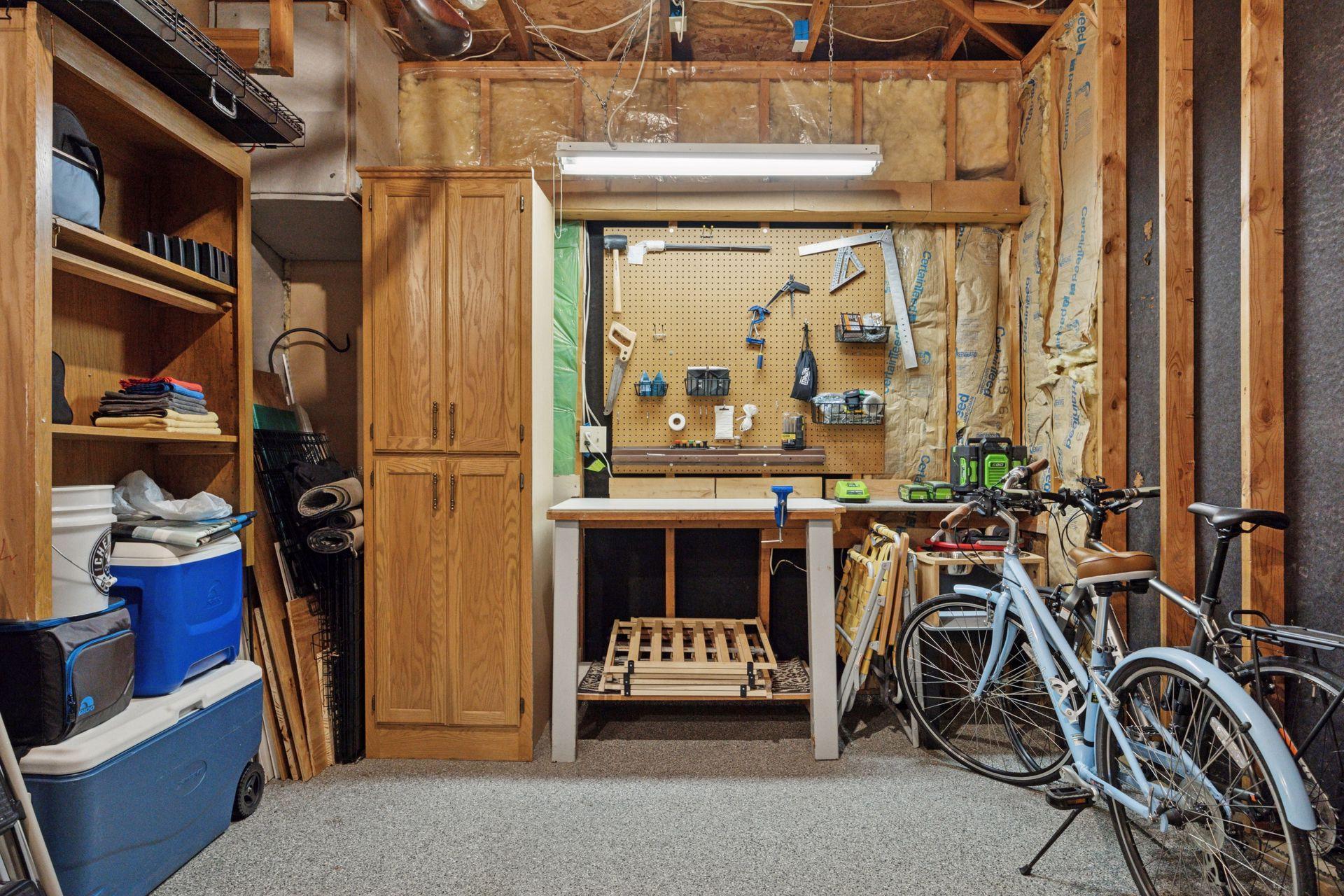 Workshop with Extra Storage
