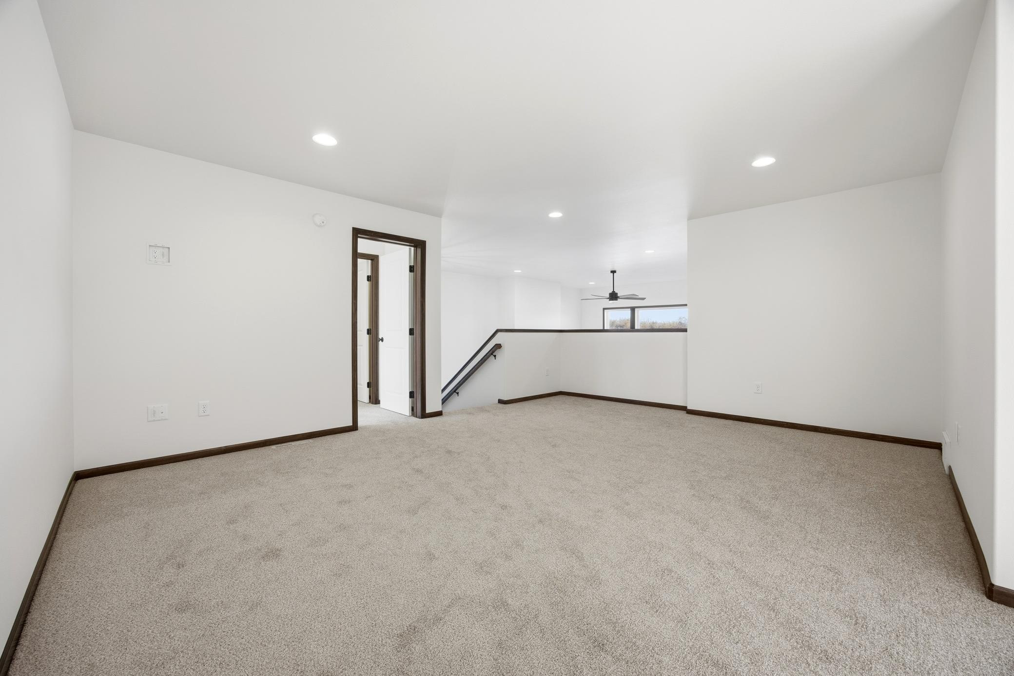 Upstairs flex space