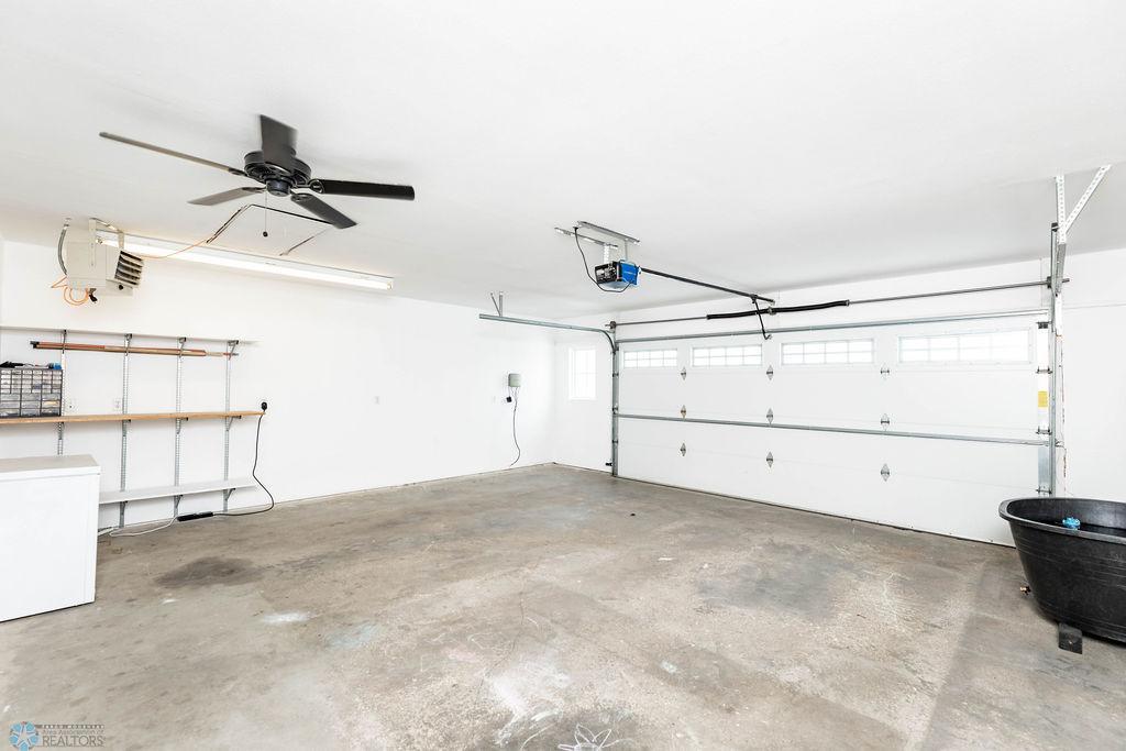 Oversized double garage
