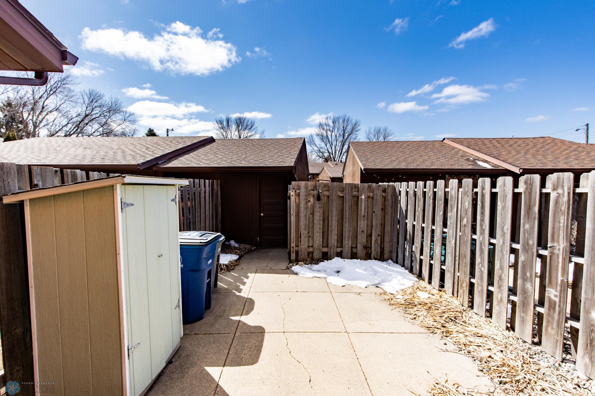 PATIO ARE TO GARAGE