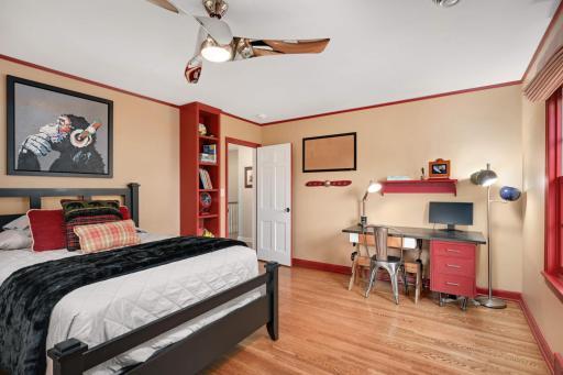 4 of 5 bedrooms with creek view too!