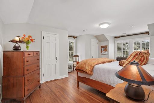 Bedrooms have the classic charm!