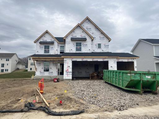 Have the home, community, location and lifestyle you have been searching for this summer! With over 2100 square feet with an unfinished basement with even more room to expand. Enjoy modern two story living in the exclusive Legacy Woods Community.