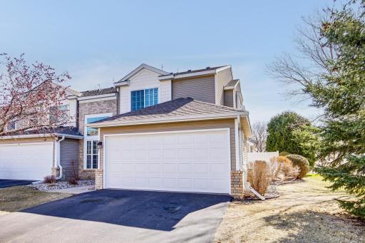 Beautifully updated Chaska townhome is an end unit, and in like-new condition!