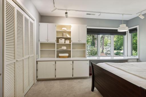 Large windows provide plenty of sunlight.