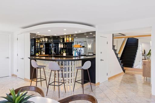 The lower level will be a magnet for entertaining!