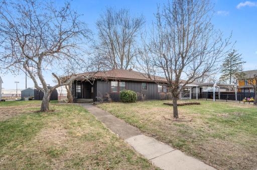 This one-level is slab on grade... no scary basement with everything on one level!