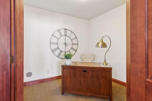 This versatile lower-level flex space is perfect for a den, home office, or cozy retreat, offering endless possibilities to suit your needs.