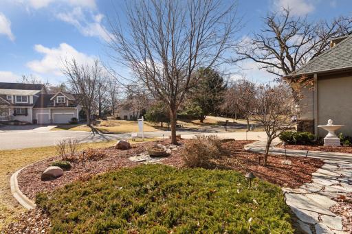 The landscaping work is extraordinary and the privacy is fabulous.