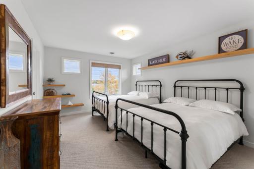 Freshly painted 2nd upstairs bedroom