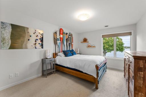 Freshly painted 3rd upstairs bedroom