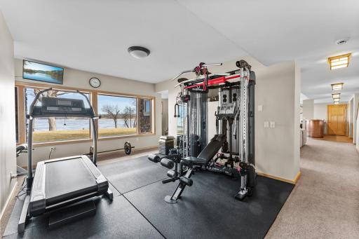 Everyone can work out with this view!